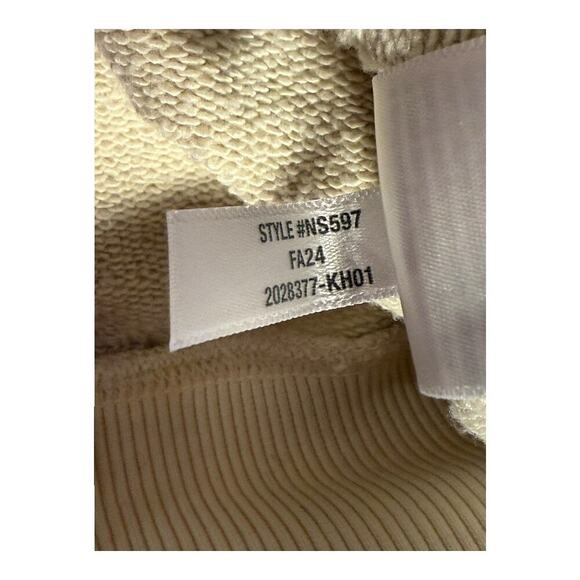 NEW Madewell Women’s XXS The McCarren Midweight Crewneck Sweatshirt In Parchment - Picture 9 of 9